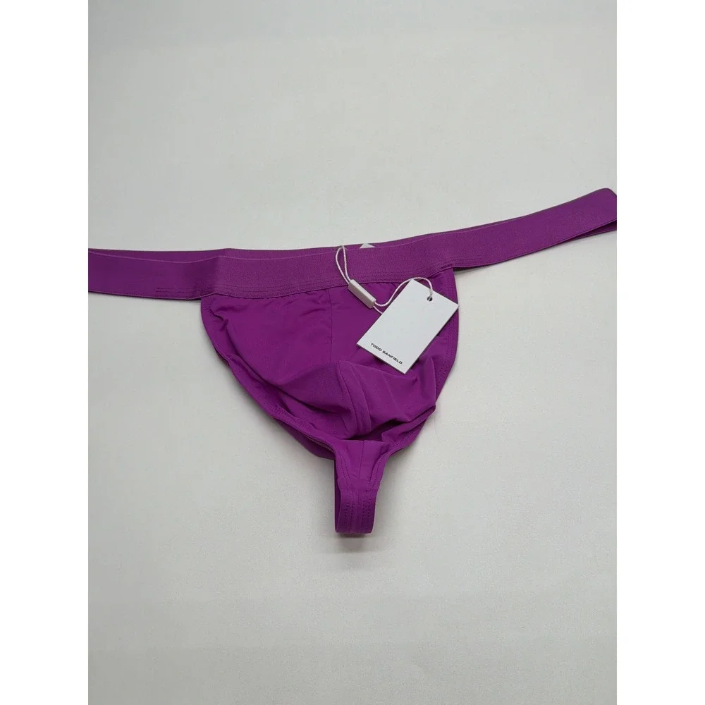 Todd Sanfield Defiant Jock Prickly Purple Mens Underwear XL DE4091 NWT